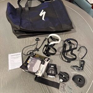 Bicycle Accessories Bundle – Bottle Cages, Mounts, Reflector & Hardware